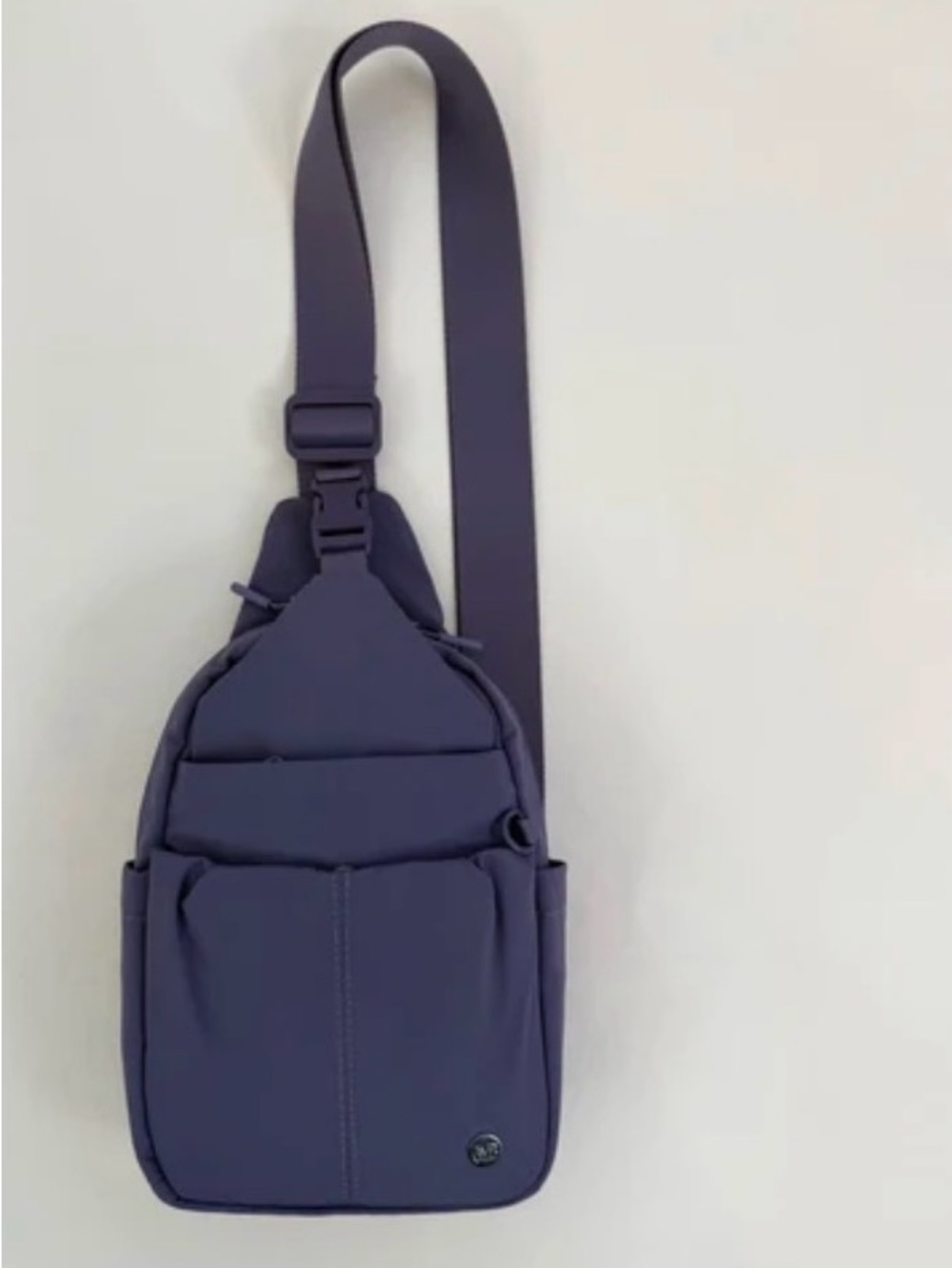 Iris & Rainbow Sling Crossbody Bag in Deep Purple
